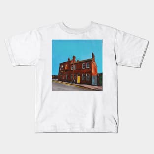 Birmingham, Pub in The Morning Sun Kids T-Shirt